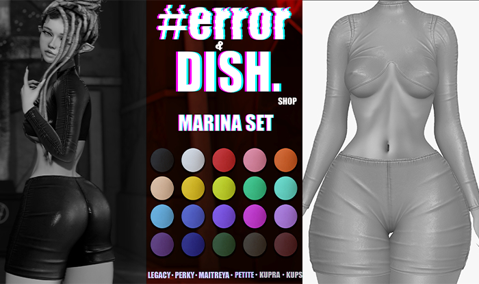 DISH. & #error - marina set - demo