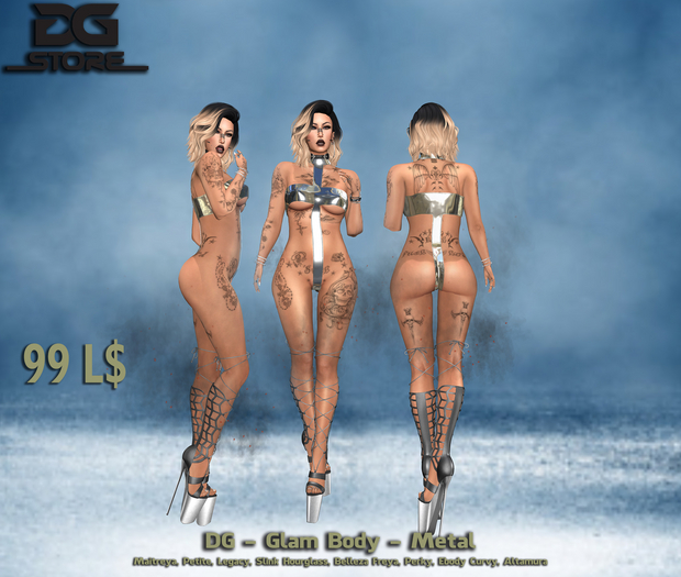 DG - Glam Body - Metal - Box