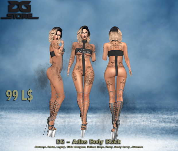 DG - Adios Body - Black - Box
