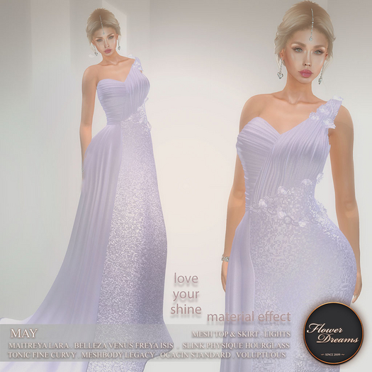 .:FlowerDreams:.May gown - lilac
