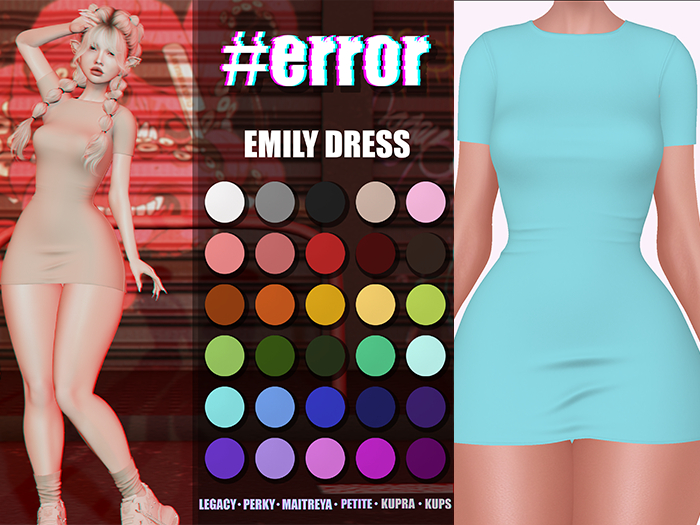 #error - emily dress - cloud