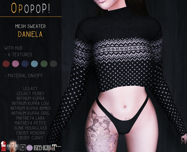 OPOPOP ! Mesh Sweater DANIELA V#4