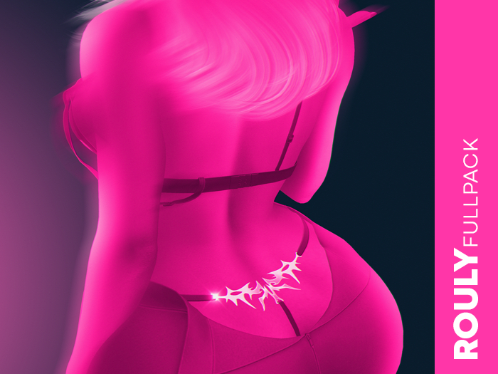 ROULY :: "BladeTattoo" Lace G-String - Fullpack