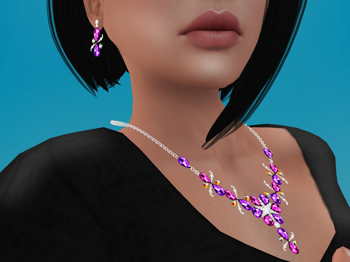 *SSS Teardrop Gem Set