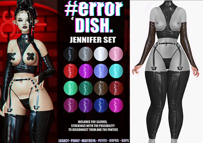 DISH. & #error - jennifer gloves - choco