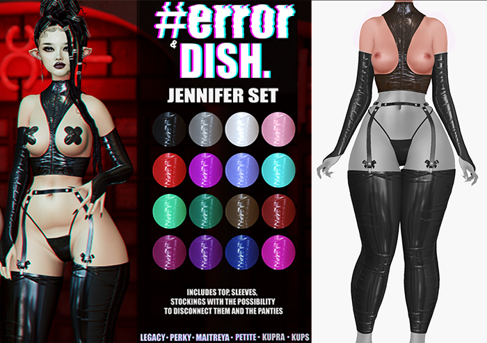 DISH. & #error - jennifer top - choco