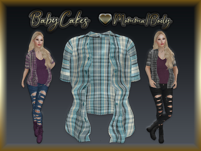 *BabyCakes - Aadi - Flannel Blouse - LoveMomma - 9 (Wear Me)