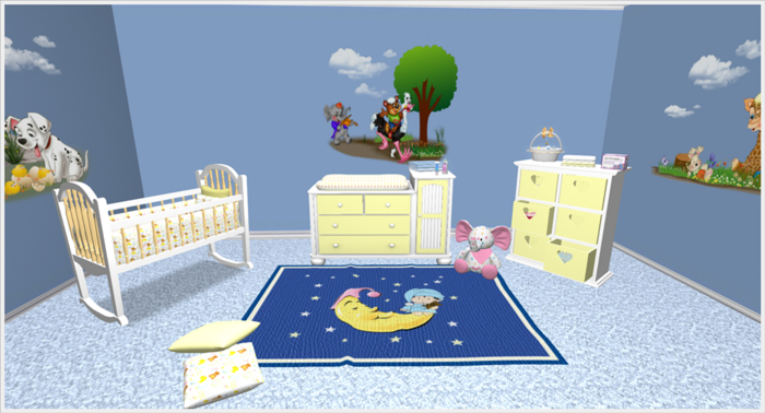 εїз ☀ Nursery Rug - Sweet Dreams ( Not Texture / mesh )  ☀ εїз