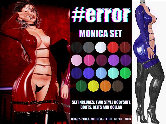 #error - monica set - bodysuit - blue