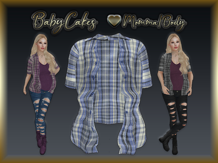 *BabyCakes - Aadi - Flannel Blouse - LoveMomma - 11 (Wear Me)
