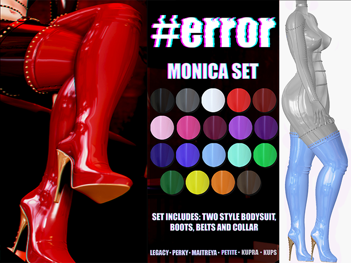 #error - monica set - boots - cloud