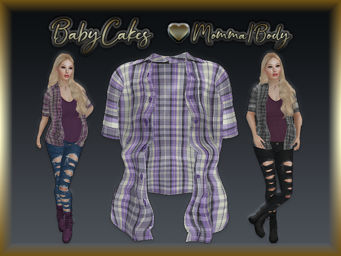 *BabyCakes - Aadi - Flannel Blouse - LoveMomma - 13 (Wear Me)