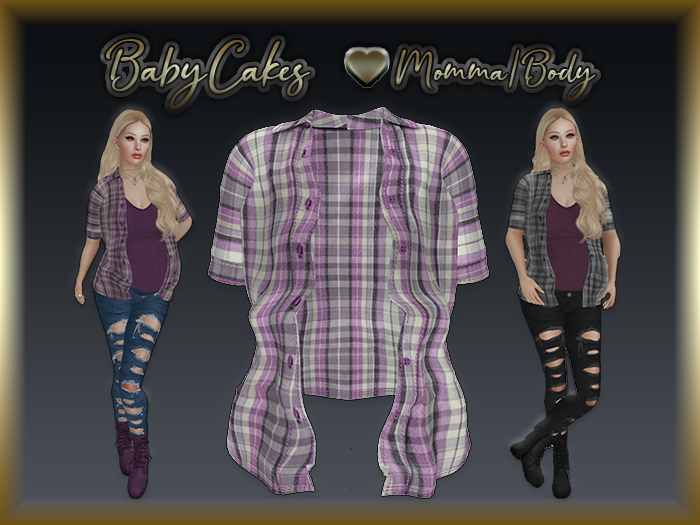 *BabyCakes - Aadi - Flannel Blouse - LoveMomma - 15 (Wear Me)