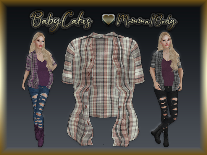 *BabyCakes - Aadi - Flannel Blouse - LoveMomma - 18 (Wear Me)
