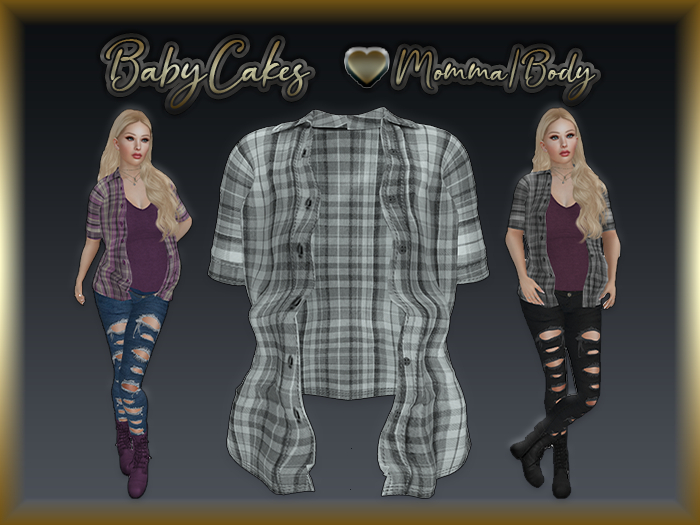 *BabyCakes - Aadi - Flannel Blouse - LoveMomma - 19 (Wear Me)