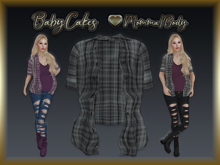 *BabyCakes - Aadi - Flannel Blouse - LoveMomma - 20 (Wear Me)