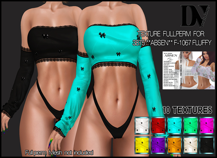DV- 3875  ABSEN  F-1067 FLUFFY - TEXTURES