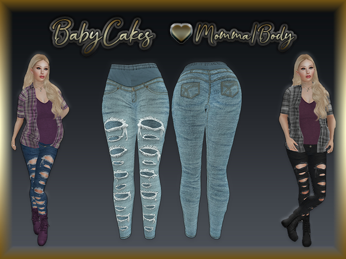*BabyCakes - Aadi - Maternity Jeggings  -  27 (Wear Me)