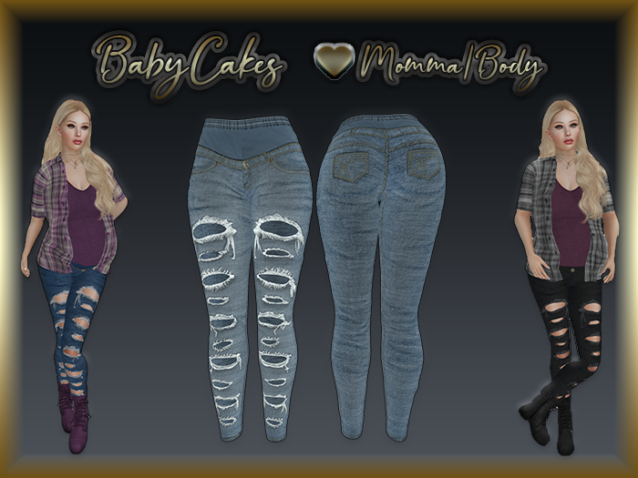 *BabyCakes - Aadi - Maturnity Jeggings  -  25 (Wear Me)