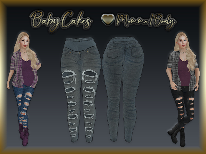 *BabyCakes - Aadi - Maturnity Jeggings  -  19 (Wear Me)