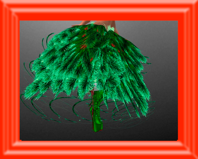 skirt 22 CRAZY SPRUCE