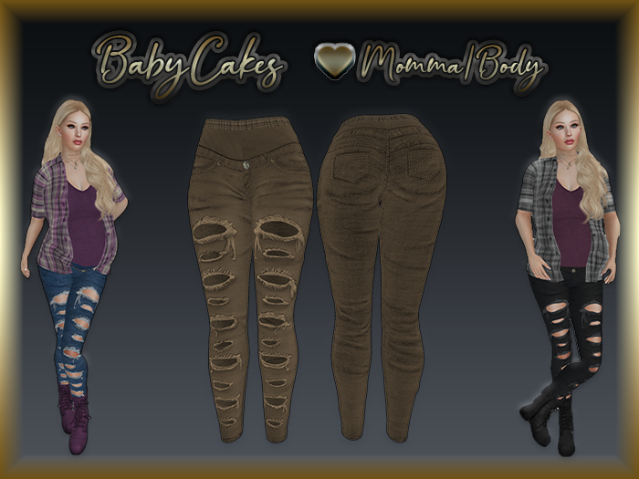 *BabyCakes - Aadi - Maturnity Jeggings  -  1 (Wear Me)