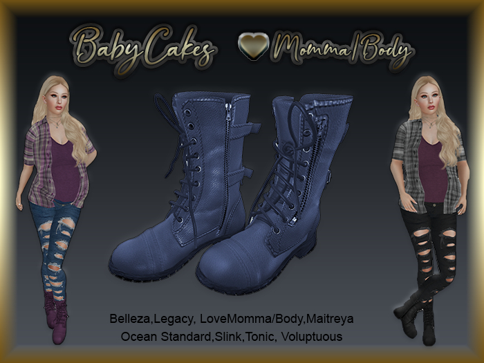 *BabyCakes - Aadi - Combat Boots -  11 (Wear Me)