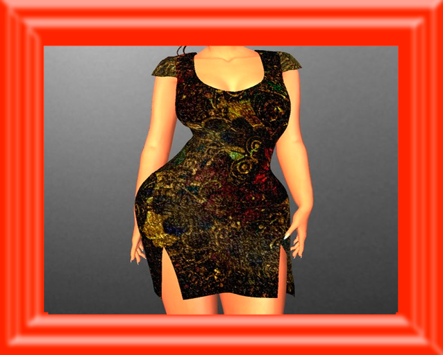 DRESS 30  little black For Slink and Belleza DEMO