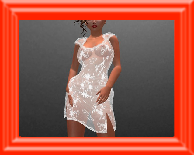 Dress 33 MYSTERIOUS LACE For Slink and Belleza DEMO
