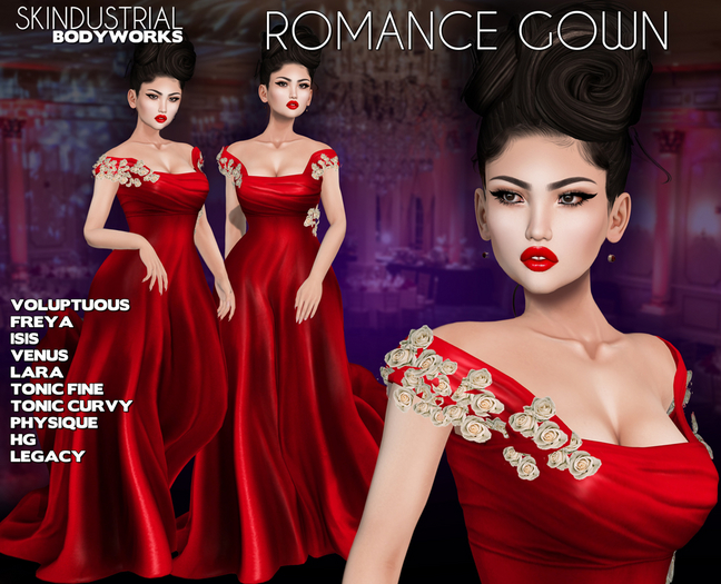 SKBW Romance Gown - DEMOS