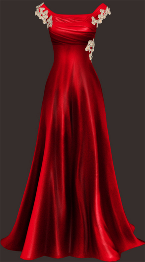 SKBW Romance Gown - Red
