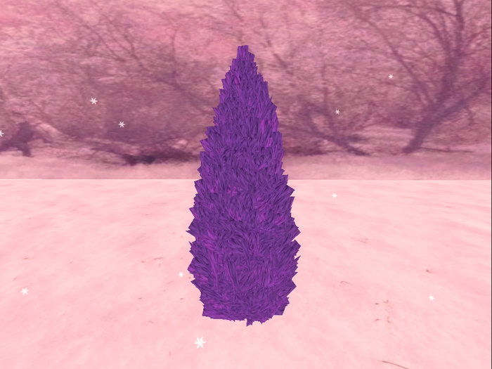 Majestic.+ Dark Purple Kawaii Tree