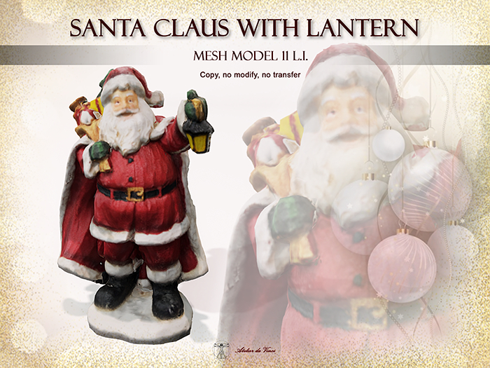 Santa Claus With Lantern