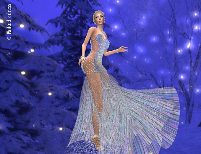 FaiRodis Crystal dress Slink Hourglass pack
