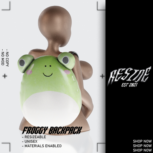 R// Froggy Backpack [ Unpacker }
