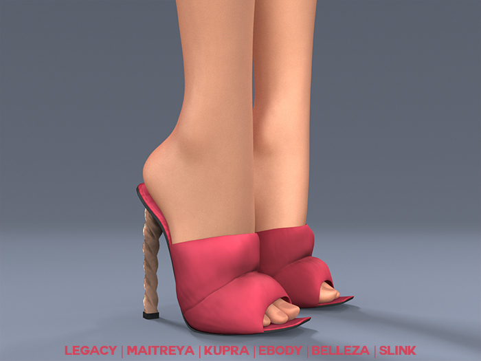 $NT Puffer Mules MAGENTA