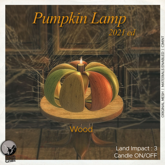 *PC* Pumpkin Lamp Wood