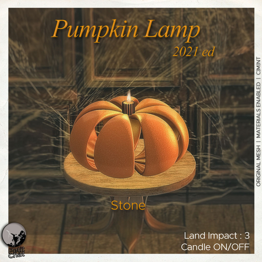 *PC* Pumpkin Lamp Stone 