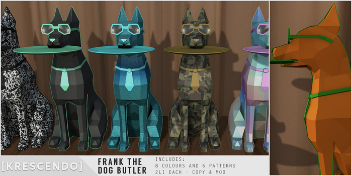 [Kres] Frank the Dog Butler Pack