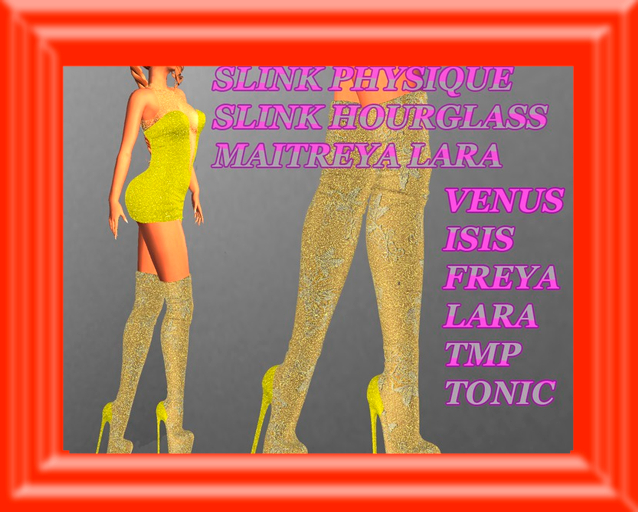 Socks & Pumps 71 GOLD LEDY DEMO