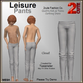 Leisure Pants [2cute] Cloud