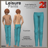 Leisure Pants [2cute] Fountain