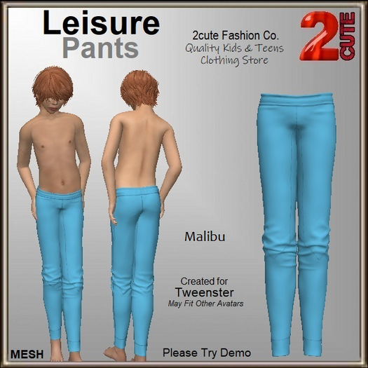 Leisure Pants [2cute] Malibu