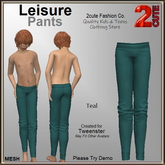 Leisure Pants [2cute] Teal
