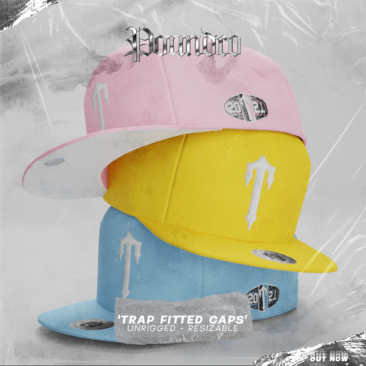 [PC] - Trap Fitted Caps FATPACK