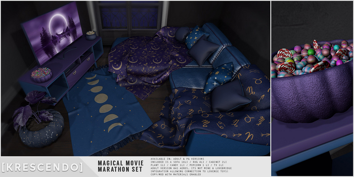 [Kres] Magical Movie Marathon Set - PG