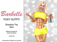 Barbelle Foxy Outfit - Yellow