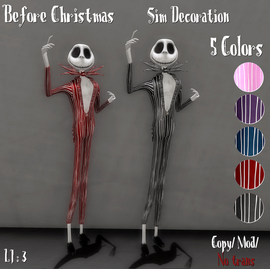 * Before Christmas * Sim Decoration * 