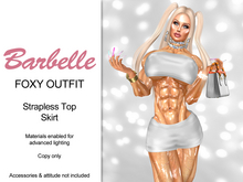 Barbelle Foxy Outfit - Silver
