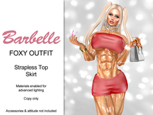 Barbelle Foxy Outfit - Red